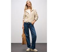 Street One Damen 3228384 Teddy-Jacke mit Kapuze, Soft Fawn beige, 46