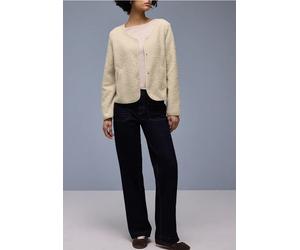 Street One Frauen Teddyjacke in Beige, Gr: 40