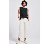 Street One Frauen Top mit Chiffondetails in Grün, Gr: 34