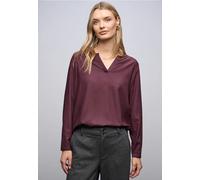 Street One Frauen Tunika in Unifarbe in Rot, Gr: 44