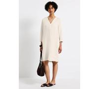 Street One Frauen Tunika-Kleid aus Leinen in Beige, Gr: 46