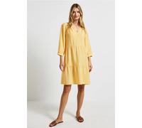 Street One Frauen Tunika-Kleid in Gelb, Gr: 40