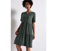 Street One Damen A144497 Tunika-Kleid, Mid Green, 40