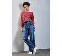 Street One - Two-Tone Jaquard Shirt sugar coral - Gr. - 44