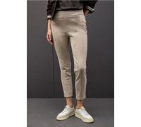 Street One Velours Hose Dark Morn beige 40