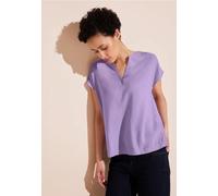 Street One Frauen Viskose Blusenshirt in Lila, Gr: 38