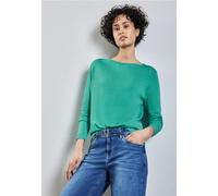 Street One Frauen Weicher Strickpullover in Türkis, Gr: 38