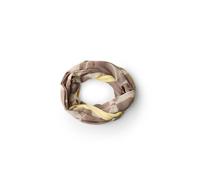 Street One Frauen Gemusterter Loop Schal in Braun, Gr: One size