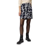 Street One Gemusterter Rock Shadowed Navy 40