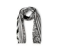 Street One Damen Schal gemustert Schwarz One Size