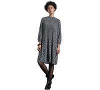 Street One Gemustertes Plissée-Kleid Grün Größe 38