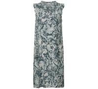 STREET ONE Damen 1408780 Gemustertes Tunika-Kleid, Arona Blue, 42