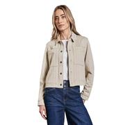 STREET ONE Damen A212613 Gestreifte Jacke, Sheer beige Mel, 44