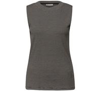 Street One Frauen Gestreiftes Basic Top in Braun, Gr: 36