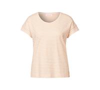 Street One - Gestreiftes Shirt gelb - Gr. - 36