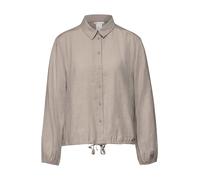 Street One - Hemdbluse beige - Gr. - 34
