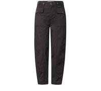 Street One Damen High Waist Barrel Leg Hose im Casual Fit