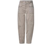 Street One - High Waist Barrel Leg Hose im Casual Fit clay sand - Gr. - 28
