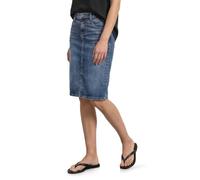 Street One High Waist Midirock mit Knopfdetails