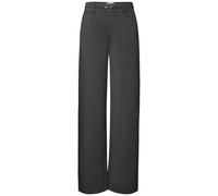 Stoffhose STREET ONE, Damen, Gr. 34, Länge 30, grün (mossbound grün), Stoff, 61% Viskose, 32% Polyamid, 7% Elasthan, unifarben, comfort fit lang, Hosen Stoffhose, in Unifarbe (22744707-34) mossbound g