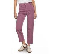 Straight-Jeans STREET ONE "Style Amalia", Damen, Gr. 34, Länge 28, rosa (pink stripe washed), Denim/Jeans, Obermaterial: 97% Baumwolle, 3% Elasthan, gestreift, straight fit lang, Jeans Straight-Jeans,