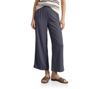 Street One High Waist Wide Leg Hose im Loose Fit Ashen Blue 38