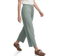 Street One High Waist Wide Leg Hose im Loose Fit Dark Mint Green 34