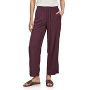 Street One High Waist Wide Leg Hose im Loose Fit Rustic Rouge 44