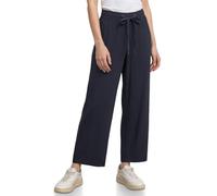Street One High Waist Wide Leg Hose im Loose Fit Shadowed Navy 36