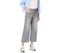 Street One High Waist Wide Leg Jeans im Loose Fit Light Grey wash 27