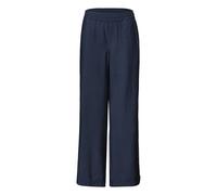 Stoffhose STREET ONE, Damen, Gr. 44, Länge 30, shadowed navy, Stoff, 90% Modal, 10% Polyester, unifarben, loose fit lang, Hosen Stoffhose, High Waist (51124547-44) shadowed navy