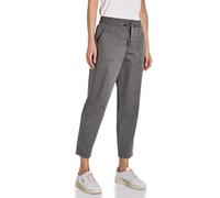 STREET ONE Damen A378683 Hose im Cargo Look, Overcast Grey, 38W x 28L