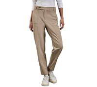 Street One Sweathose - Tapered Fit - in Beige - 45% | Größe 42/L30 | Damenhosen