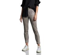 Stoffhose STREET ONE Gr. 42, Länge 28, beige (ashen maple beige) Damen Hosen (37451934-42) ashen maple beige