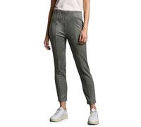 Stoffhose STREET ONE Gr. 44, Länge 28, grün (pine wood green) Damen Hosen (96625228-44) pine wood green