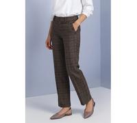 Street One Damen High Waist Straigt Leg Hose im Casual Fit 3819152