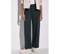 Street One Hose in Dunkelgrün - Größe W34/L28 | Damenhosen