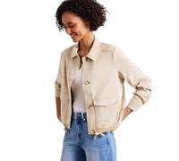 Street One Jacke aus Velours mit Knopfleiste