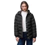Steppjacke STREET ONE, Damen, Gr. 46, schwarz, Stoff, Obermaterial: 100% Polyester; Futter: 100% Nylon; Füllung: 100% Polyester, unifarben, normal hüftlang, ohne Ausschnitt, elastischer Bund, Jacken S