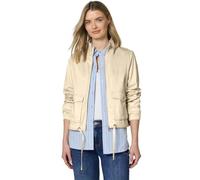 Softshelljacke STREET ONE, Damen, Gr. 44, smoke beige, Stoff, 55% Lyocell, 42% Baumwolle, 3% Elasthan, unifarben, normal normal, hoch geschlossener Ausschnitt, elastischer Bund, Jacken Softshelljacke,