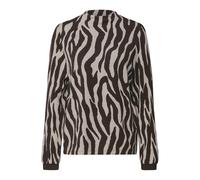 Shirt mit Zebra Print Blau 44