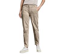STREET ONE Damen A378795 Jeans Im Casual Fit, Beige Washed, 30W / 30L EU