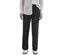 Stoffhose STREET ONE Gr. 46, Länge 30, schwarz (black) Damen Hosen (10184460-46) black