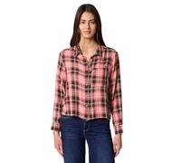 Street One Karierte Hemdbluse Striking Coral 40