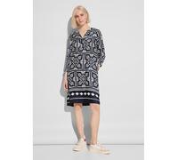 Street One Tunika Kleid mit Print, gemustert, aus Viskose – Damen 36