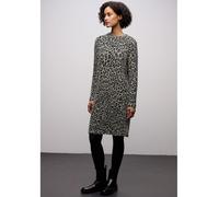 Gemustertes T-Shirtkleid Beige 40
