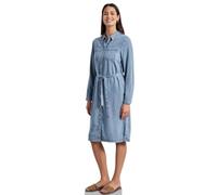 Knielanges Kleid im Washed-Look