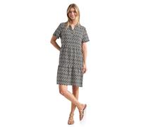 Street One Knielanges Kleid mit Kurzarm und Print