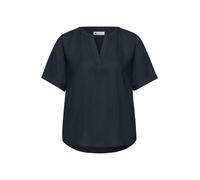 Street One Kurzarm-Bluse mit Turn-Up Frauen Größe 40