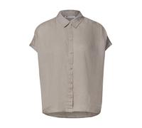 Street One - Kurzarm-Hemdbluse beige - Gr. - 38